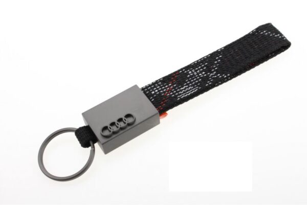 5pcs-lot-Key-Ring-Keychain-Audi-Metal-Fabric-Key-Chain-Audi-Logo