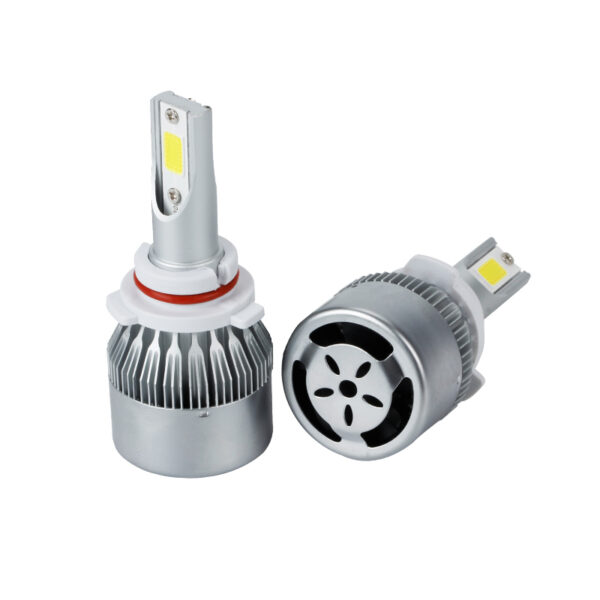 キーン2ピース72ワットc6-ledヘッドライト新世代高電力9006-ledヘッドライト電球7800lm-ip68-h1-h3-h7-h8-h13-h4