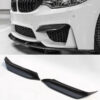 P-Style-Carbon-fiber-Front-Top-Lip-Bumper-Inserts-Fit-For-BMW-F80-M3-F82-F83
