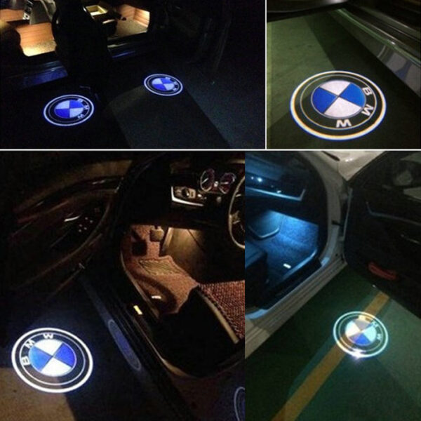 4D BMW Light Up Emblem Tail Logo Lights