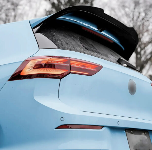VW GOLF 8 (GTI/R) CLUBSPORT MAX STYLE ROOF SPOILER EXTENSION (NON